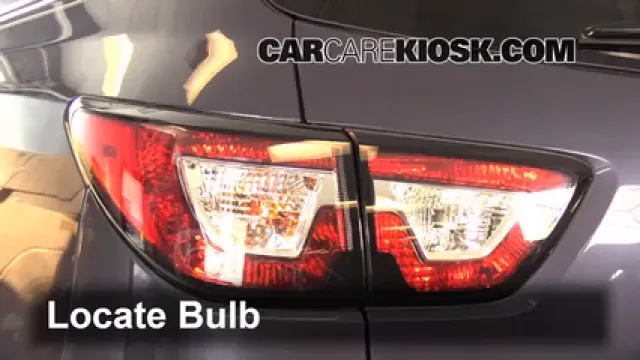 2013 Chevrolet Traverse LS 3.6L V6 Luces Luz de freno (reemplazar foco)